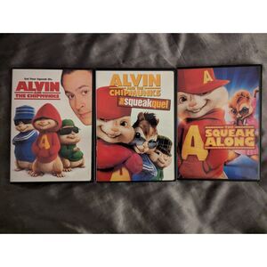 Alvin and the Chipmunks DVD Set - 1, 2 Squeakquel, & Squeak Along